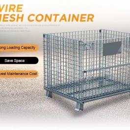 WIRE MESH CONTAINER