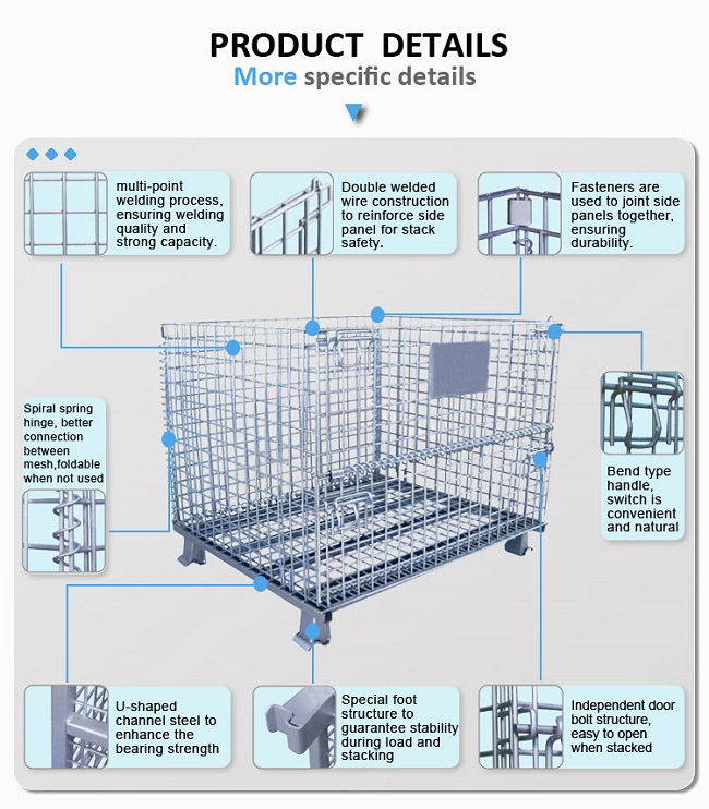 WIRE MESH CONTAINER